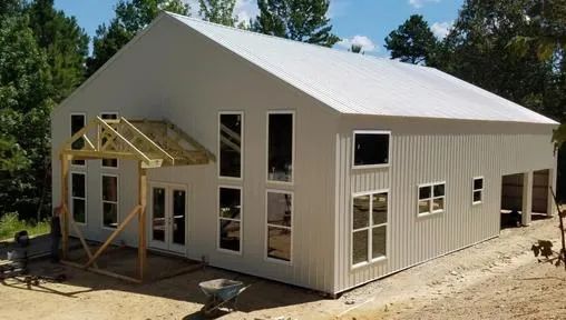 Prefabricated metal building