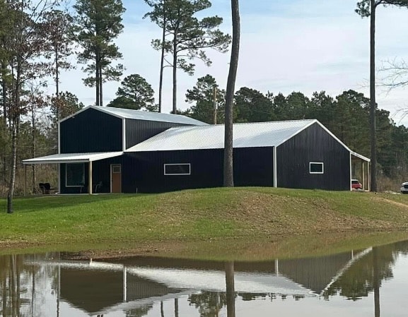 Custom metal building