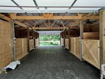 Farm stable interior
